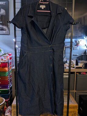 BCL5 SHELBY & PALMER Blue Jean Dress